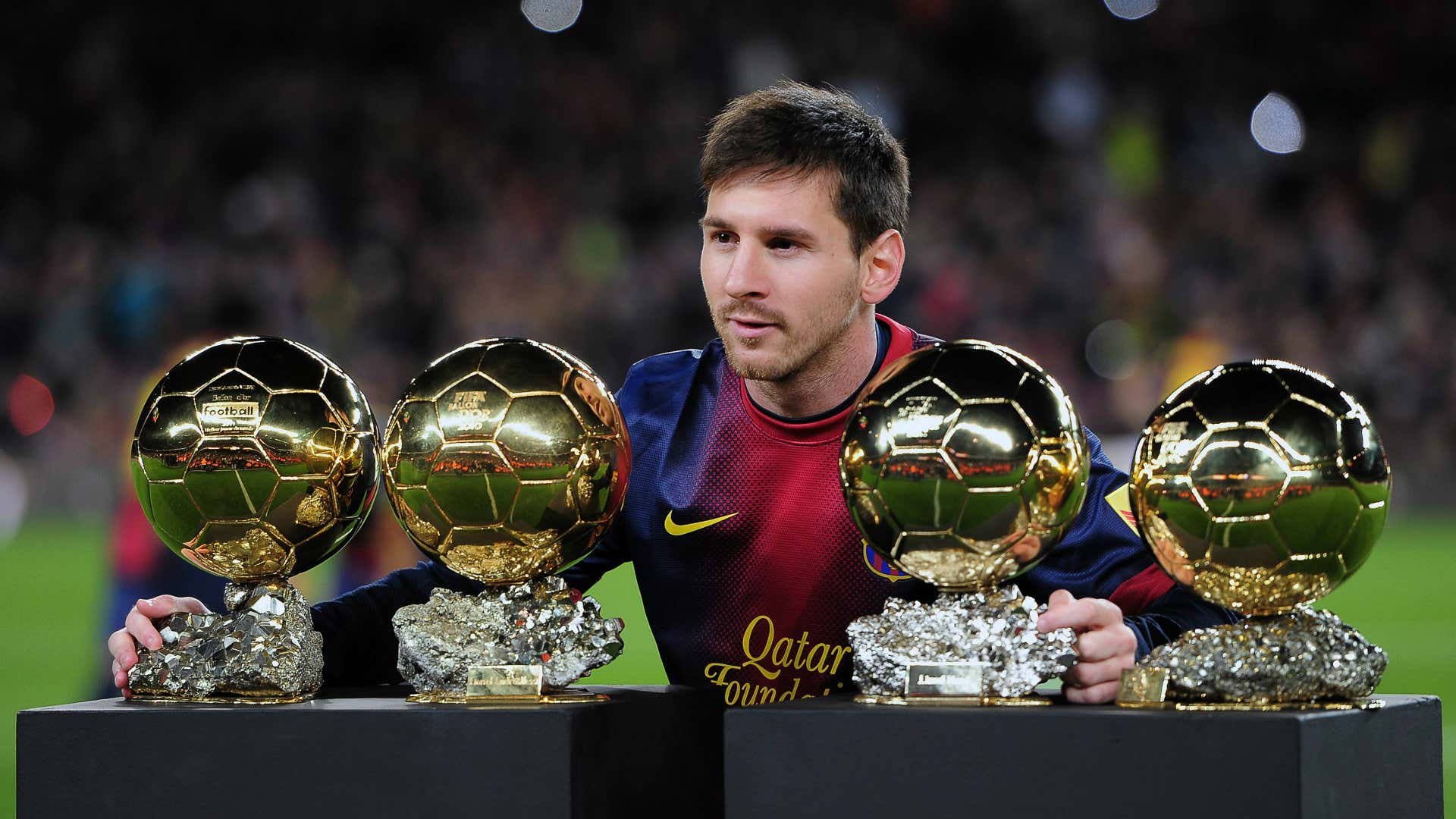 Lionel Messi Barcelona pilota d'or