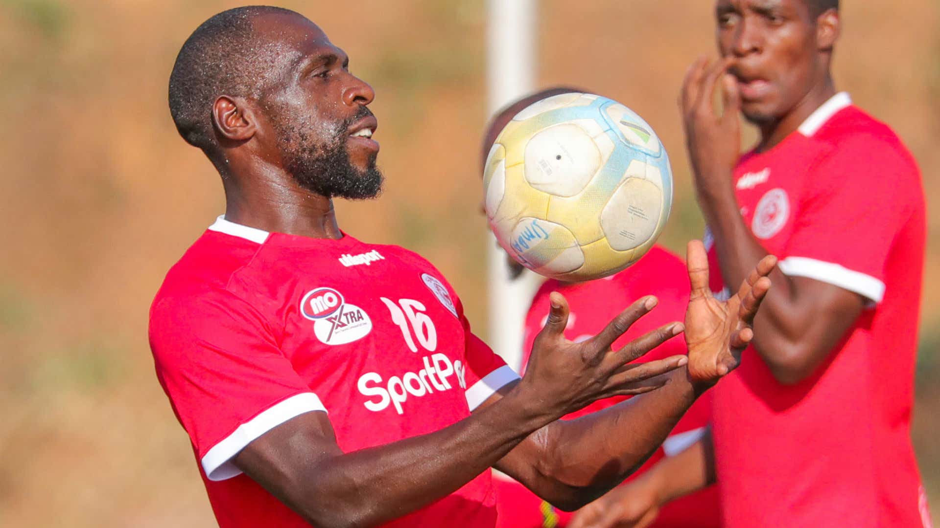 Joash Onyango of Kenya vs Simba SC.