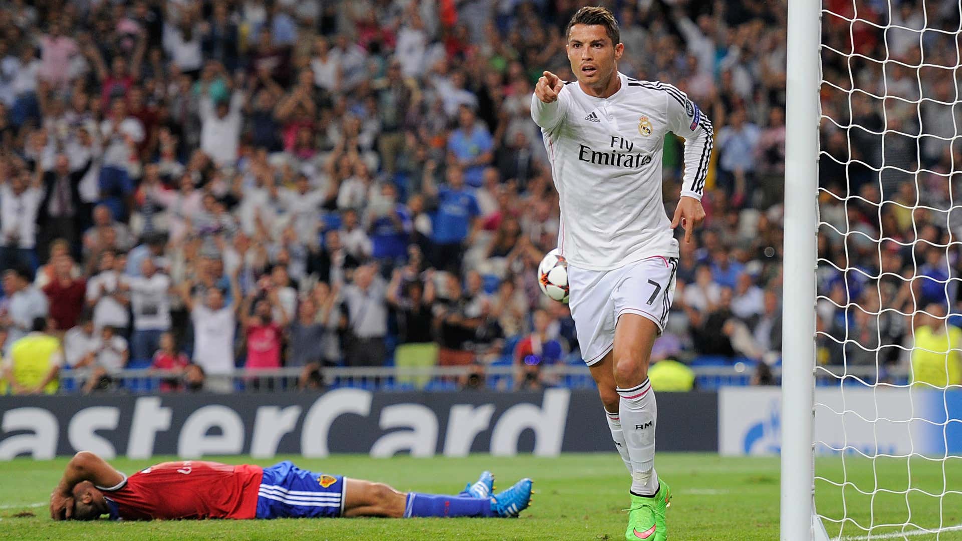 Cristiano Ronaldo Real Madrid Basel UEFA Champions League