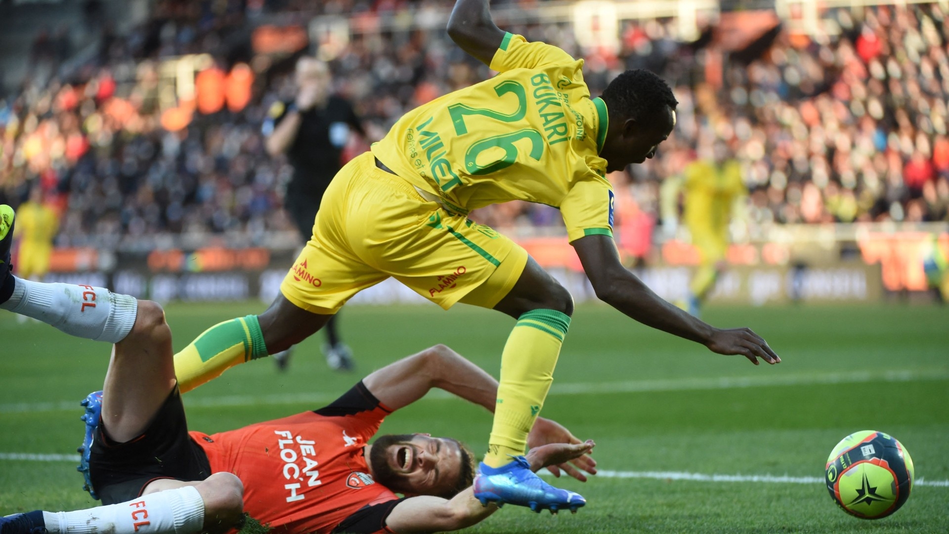 Ghanaian Osman Bukari provides assist as Nantes ends winless run with 1-0 win over Lorient in France