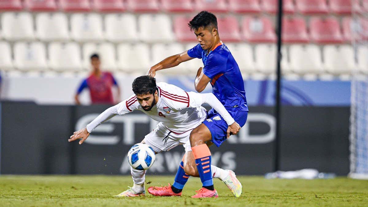 India U23 vs UAE 23 Apuia