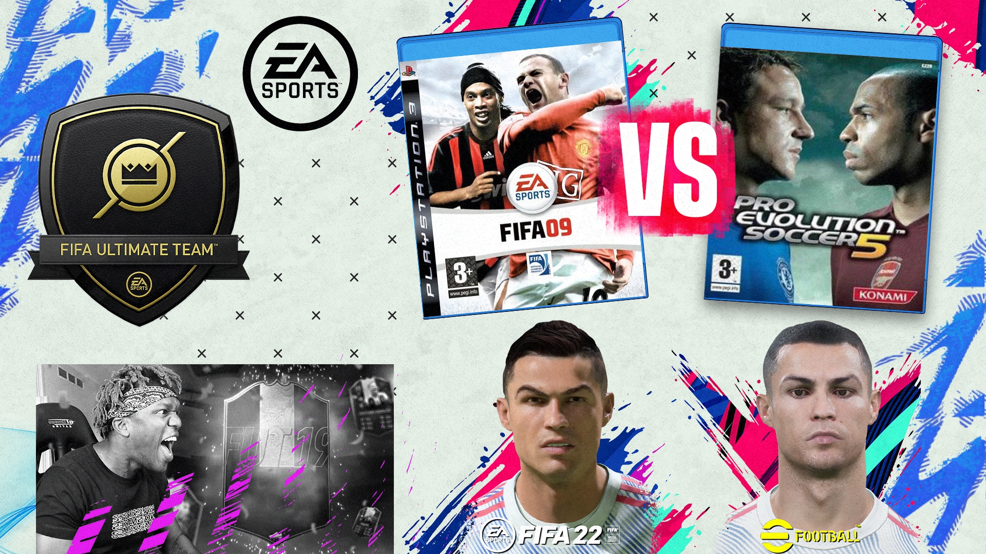 Ea Sports Vs 科乐美 Fifa如何击败pes赢得足球游戏战争 Goal Com