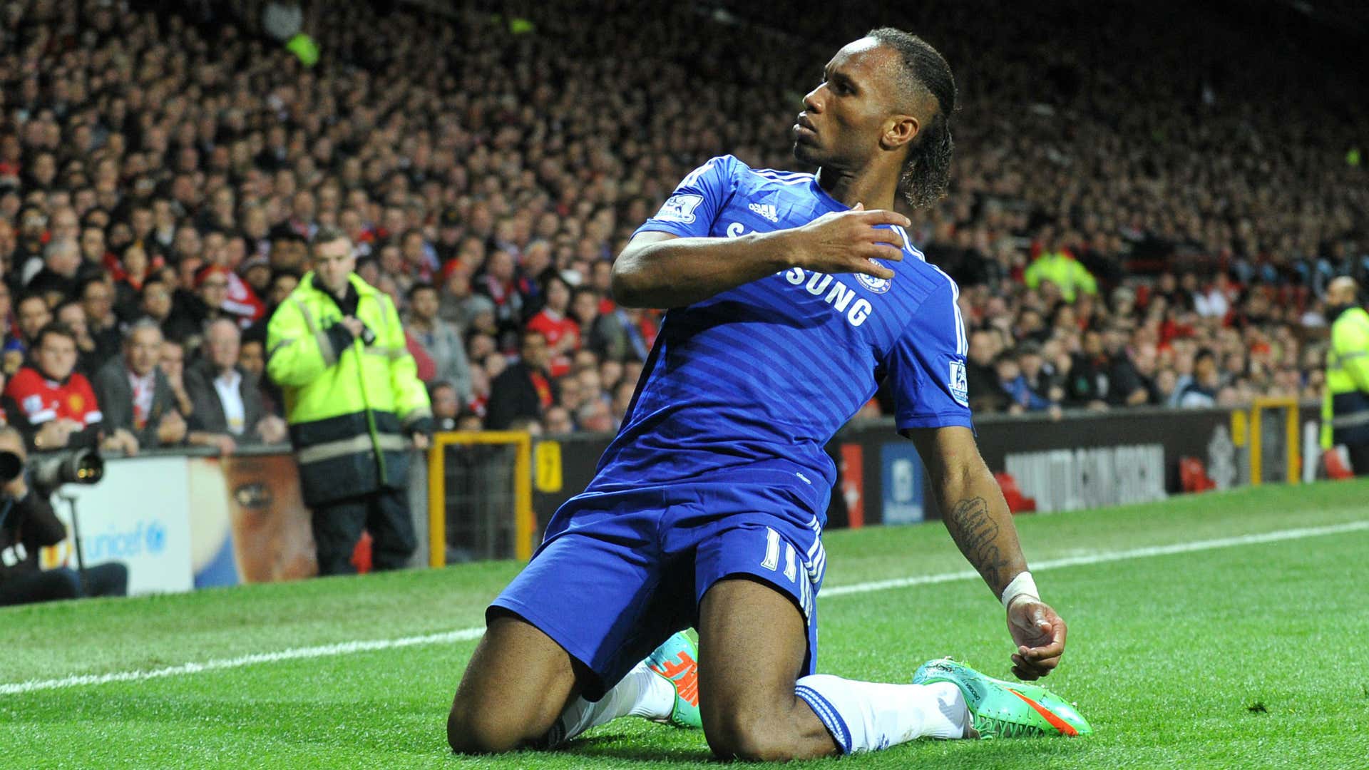 Didier Drogba | Manchester United Chelsea | 26102014