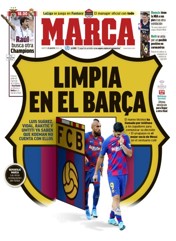 Limpia en el Barça