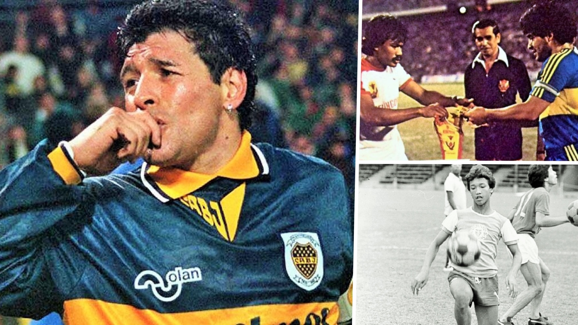 When Diego Maradona Turned On His Magic In Malaysia To Down Mokhtar Dahari And Fandi Ahmad S Fa Selangor Goal Com
