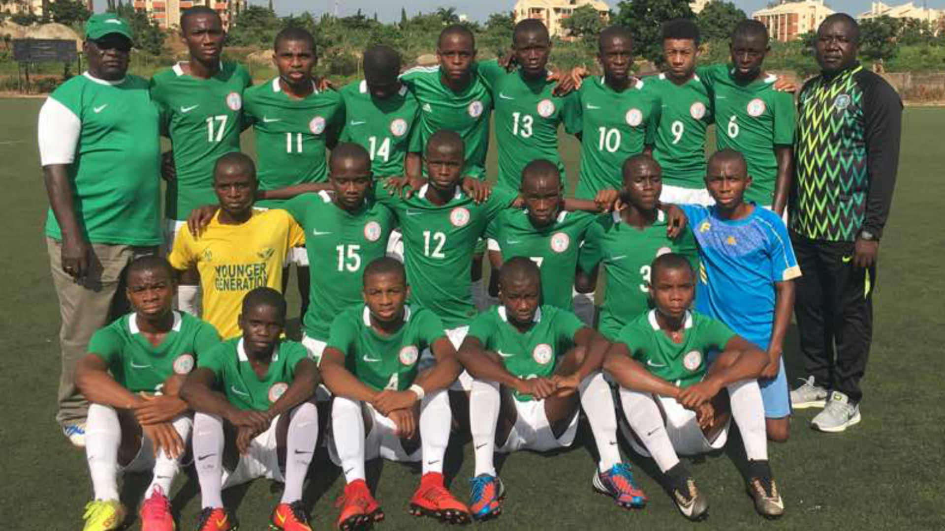 Nigeria U15 Head For African Youth Games In Algiers Goal Com Nigeria U15 Head For African Youth Games In Algiers Goal Com