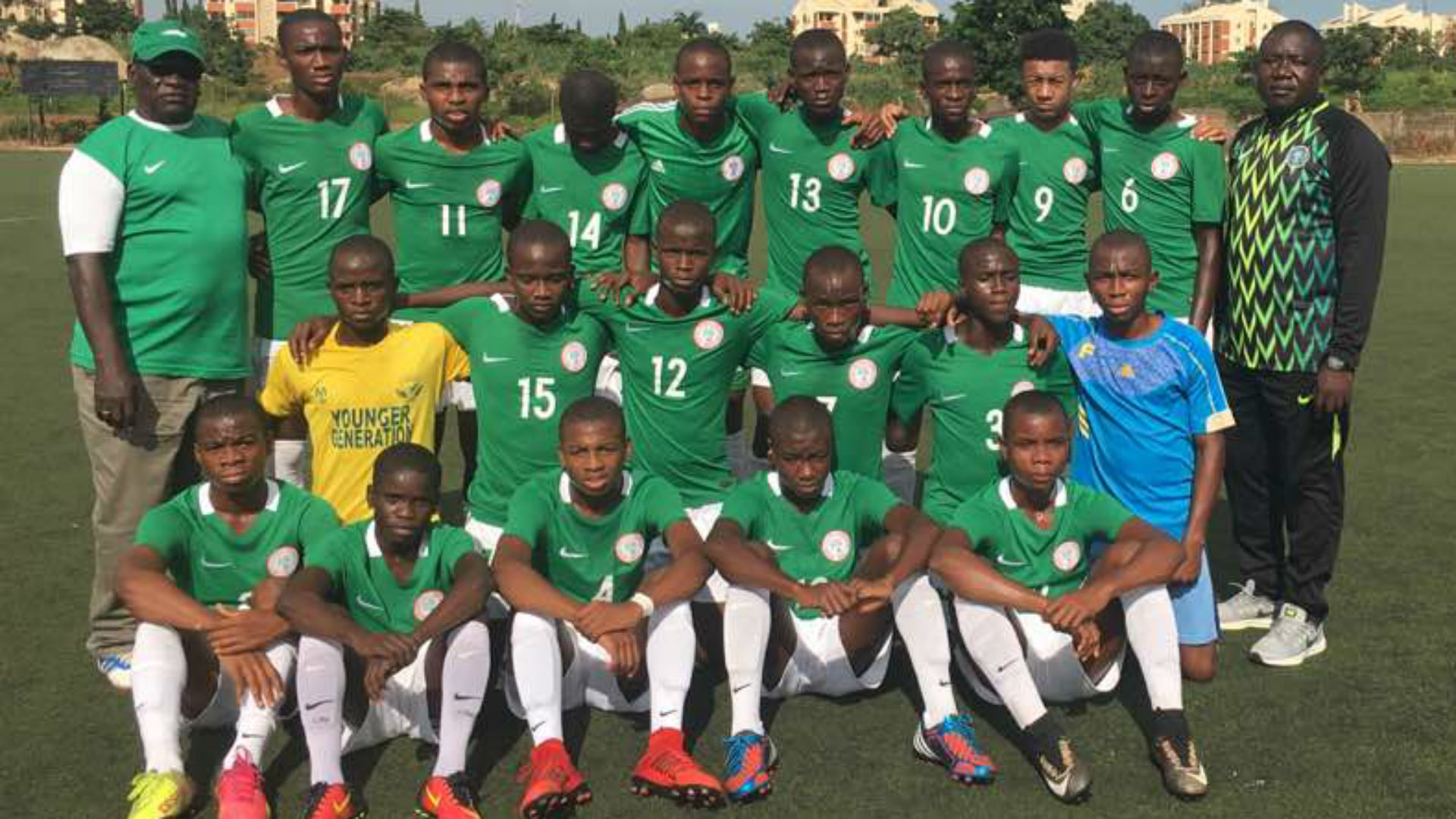 Nigeria U15 Head For African Youth Games In Algiers Goal Com