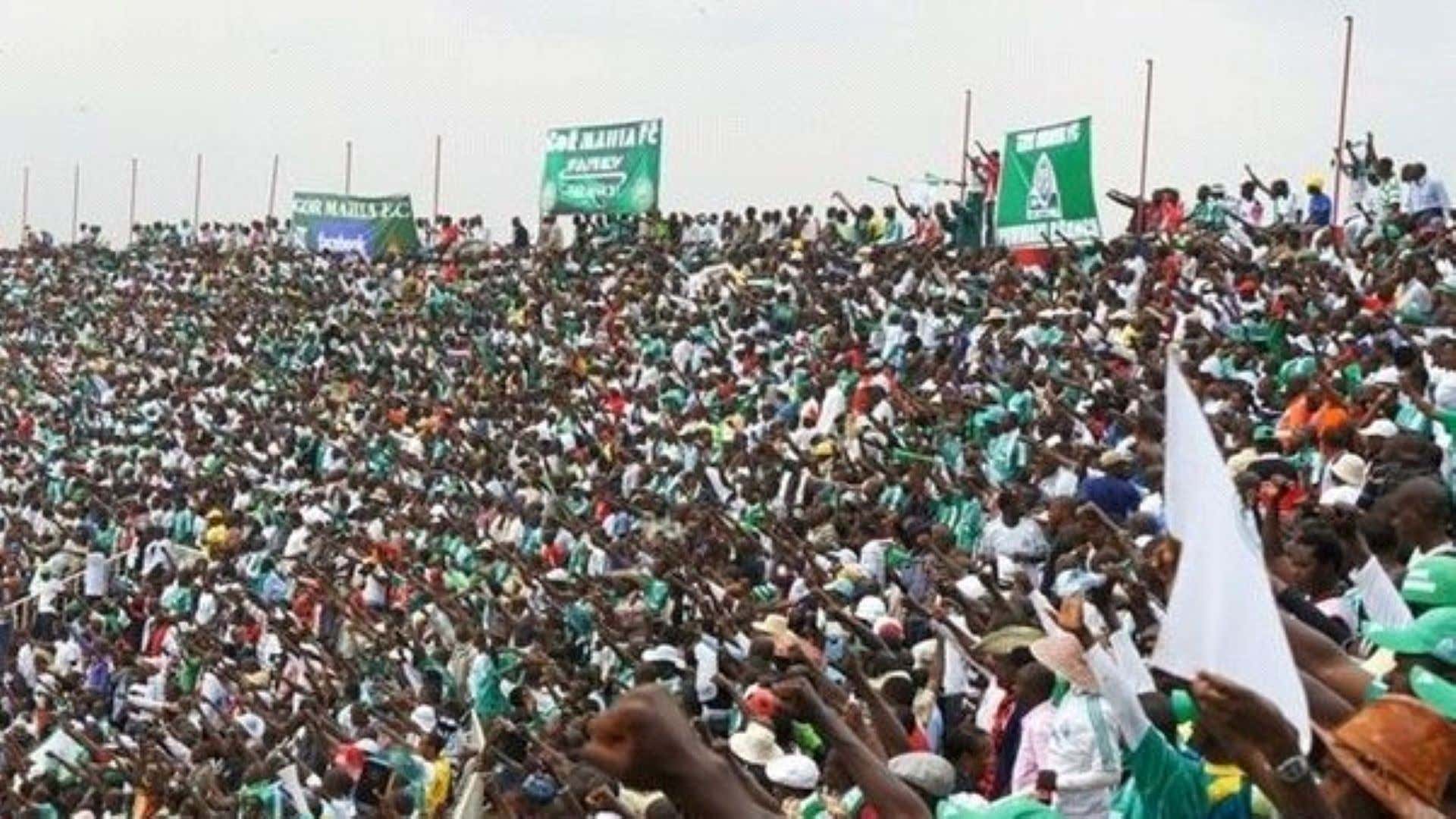 AFC Leopards vs Gor Mahia fans.