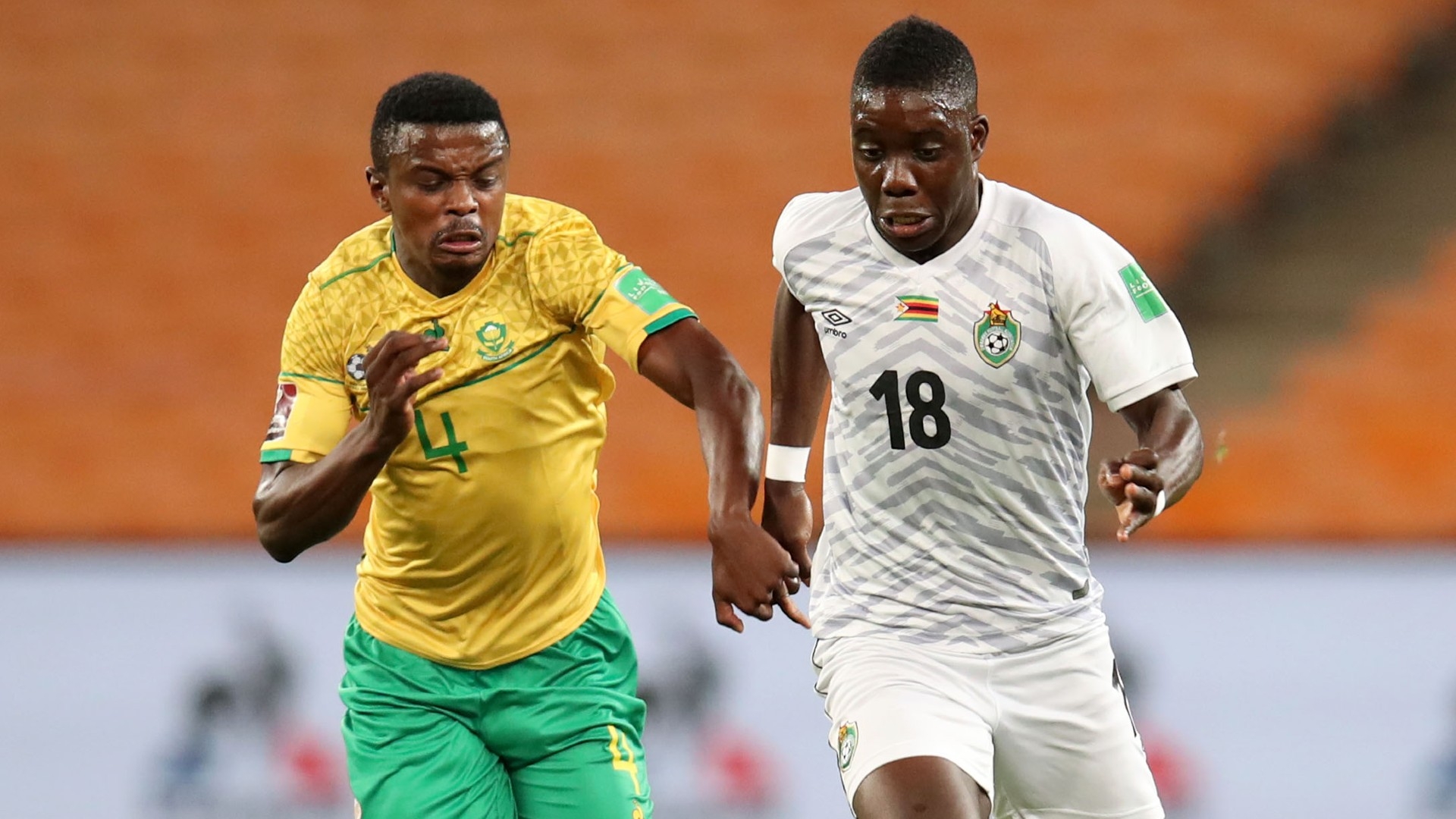 Bafana bafana vs zimbabwe