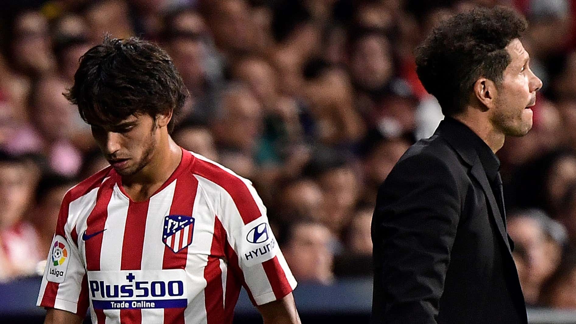 Atlético de Madrid: Diego Simeone abre as portas para a saída de João Félix Atlético de Madrid: Diego Simeone abre as portas para a saída de João Félix