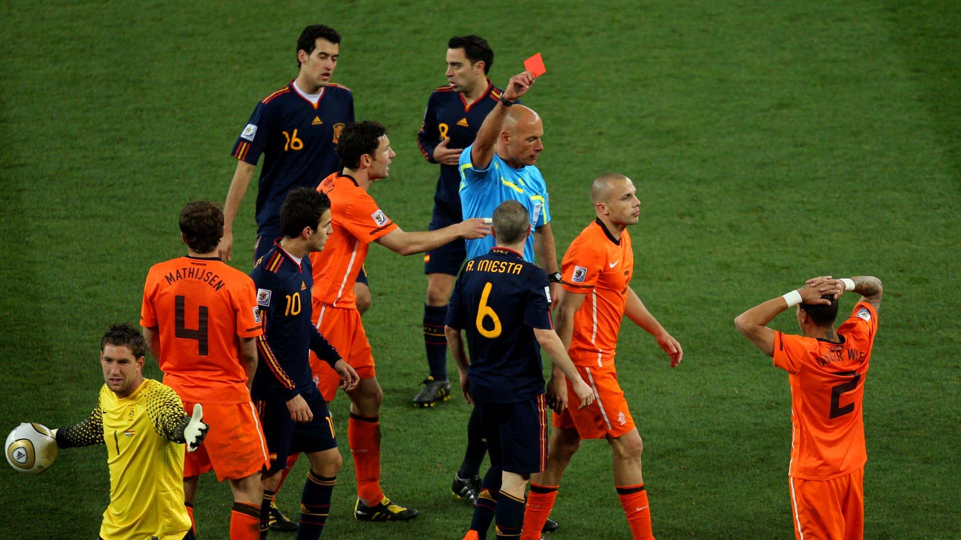 Belanda vs. Spanyol 2010