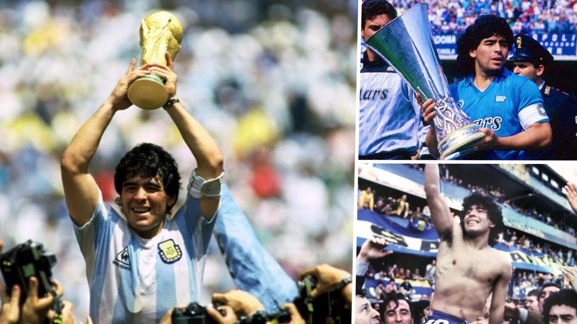 Maradona títulos campeón carrera