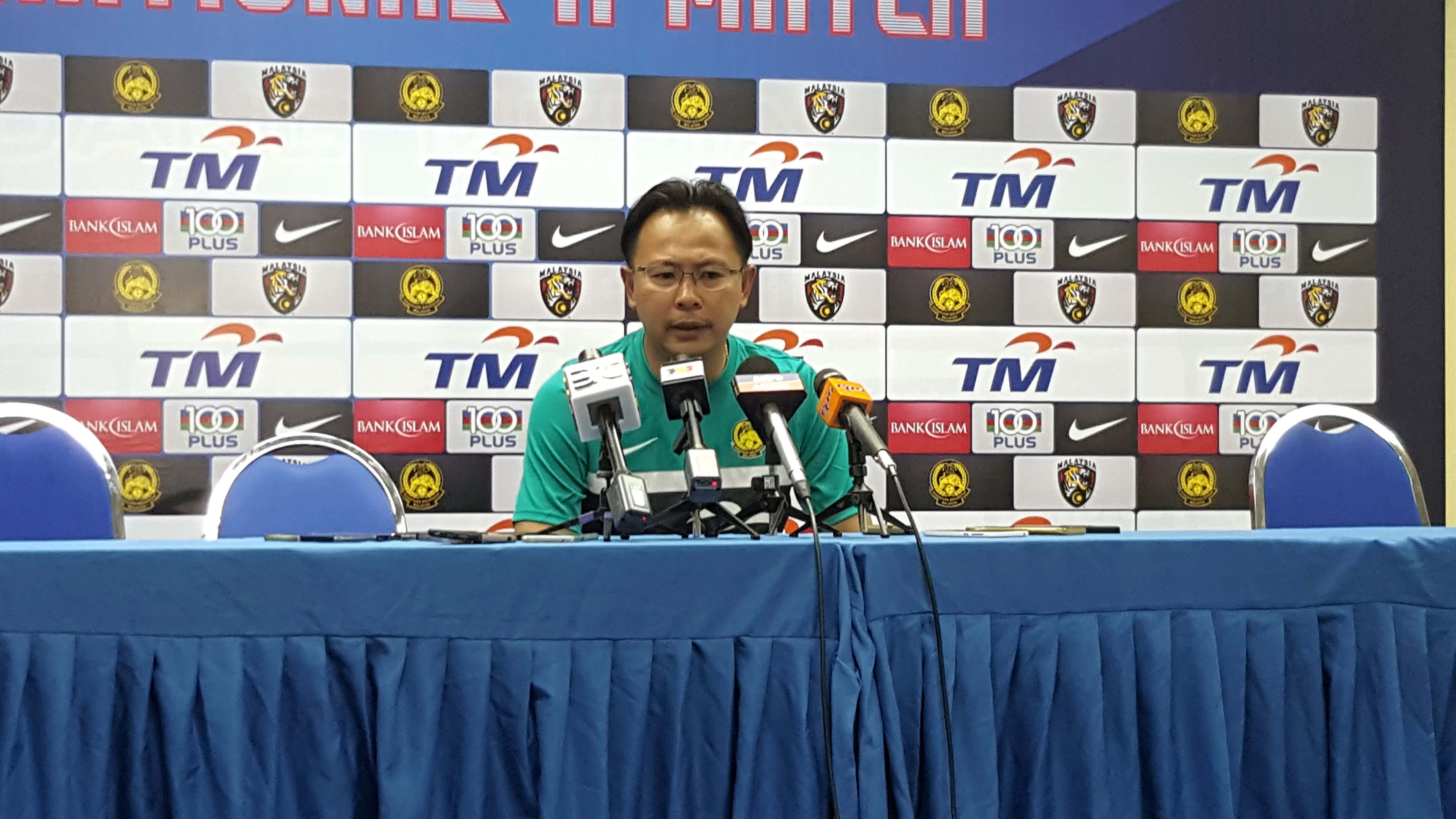 Malaysia head coach Ong Kim Swee 14/11/2016