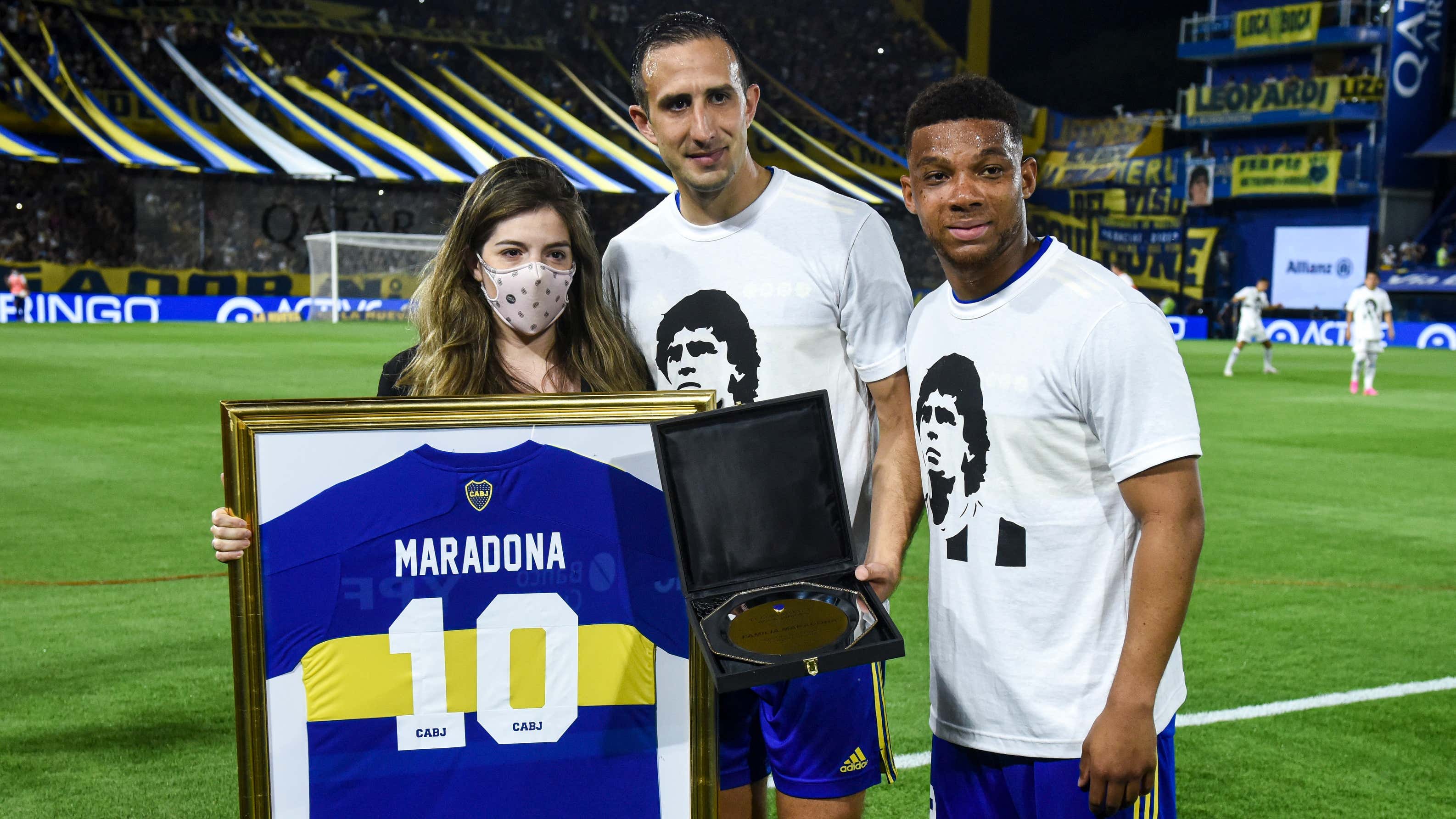 Diego Maradona Tribute Boca Juniors