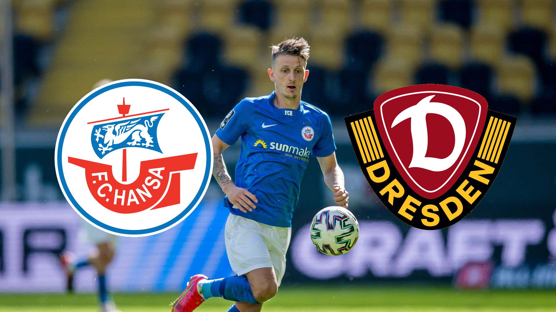 Hansa Rostock Vs Dynamo Dresden Tv Live Stream Live Ticker Aufstellung Tabelle Die Ubertragung Der 2 Liga Goal Com