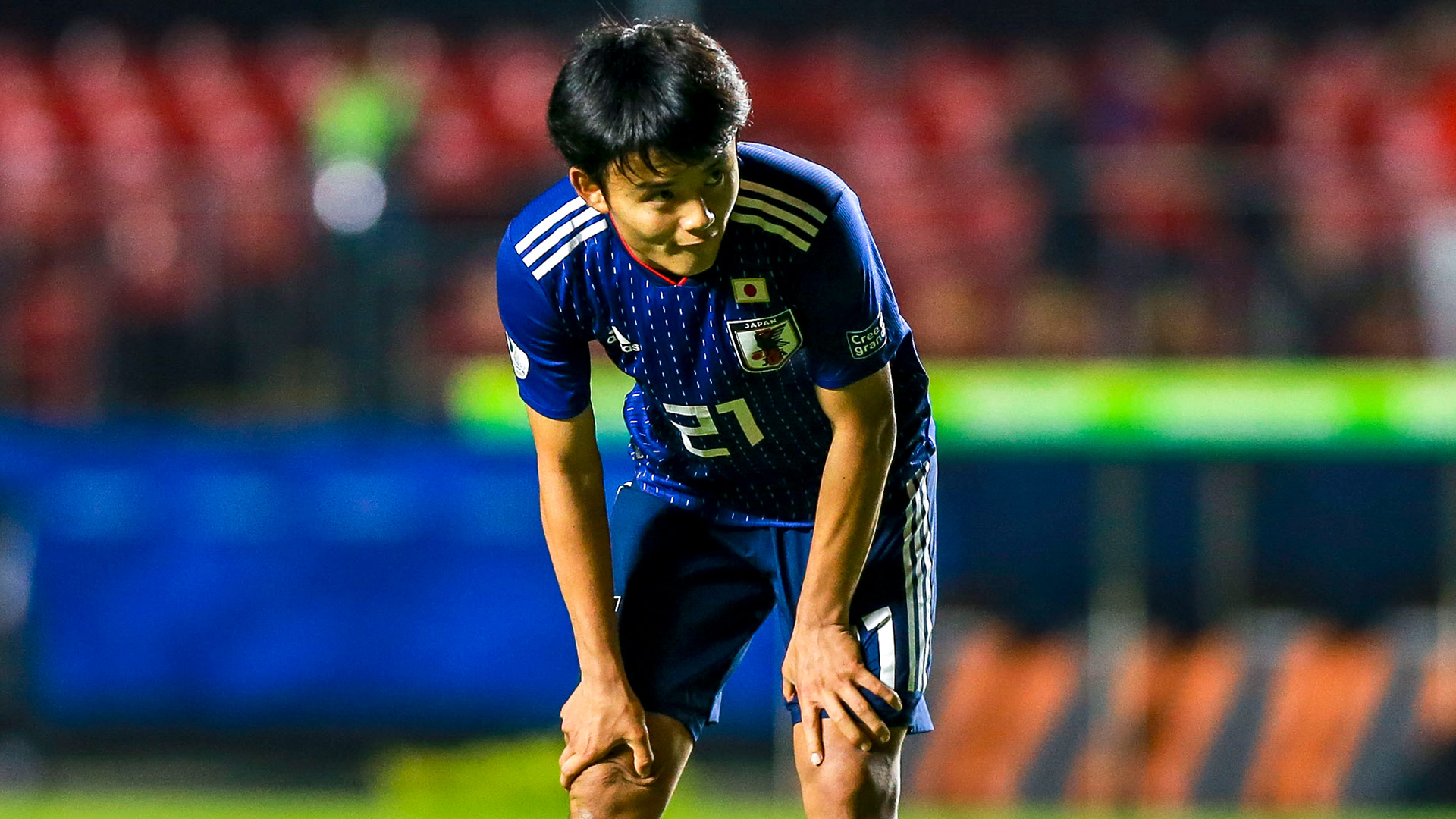 代表初ゴールならず 悔しさを露わにした場面を振り返る久保建英 後悔している Goal Com