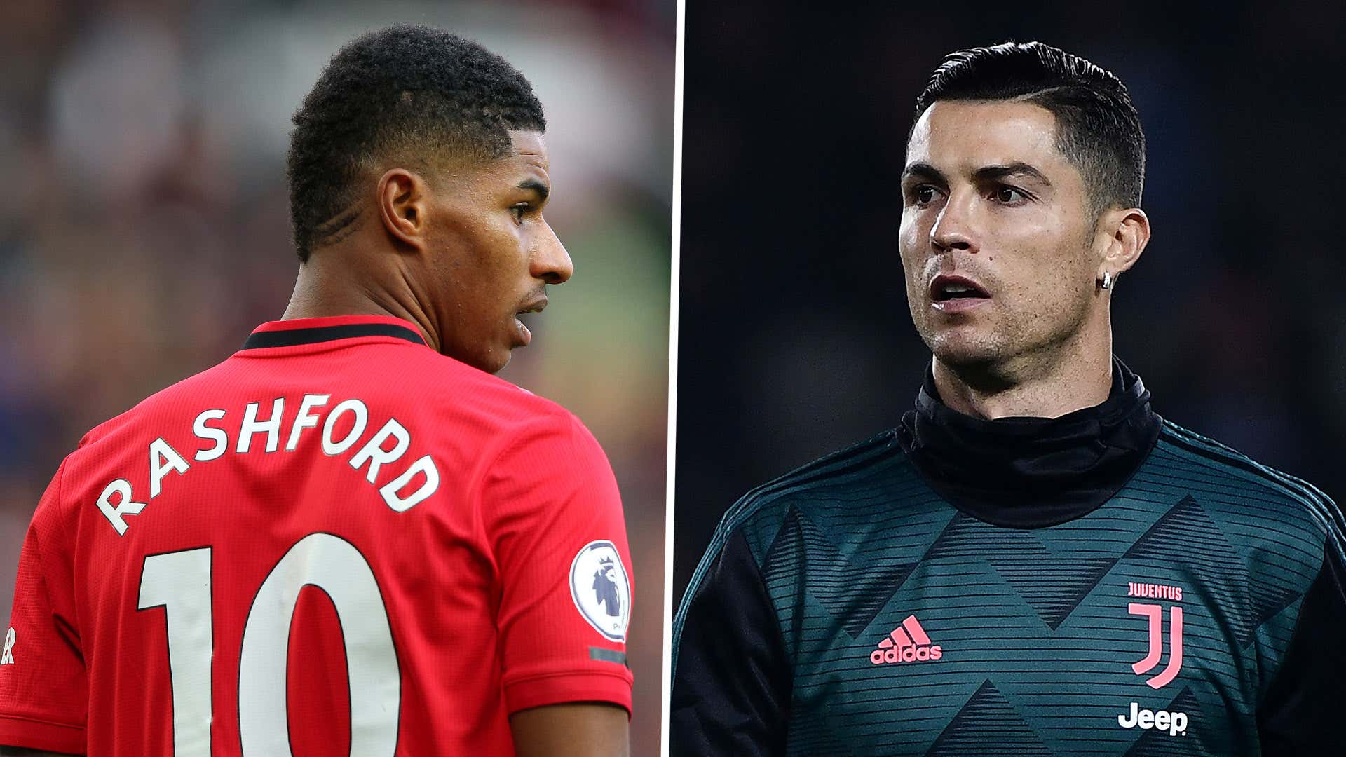 Marcus Rashford Cristiano Ronaldo