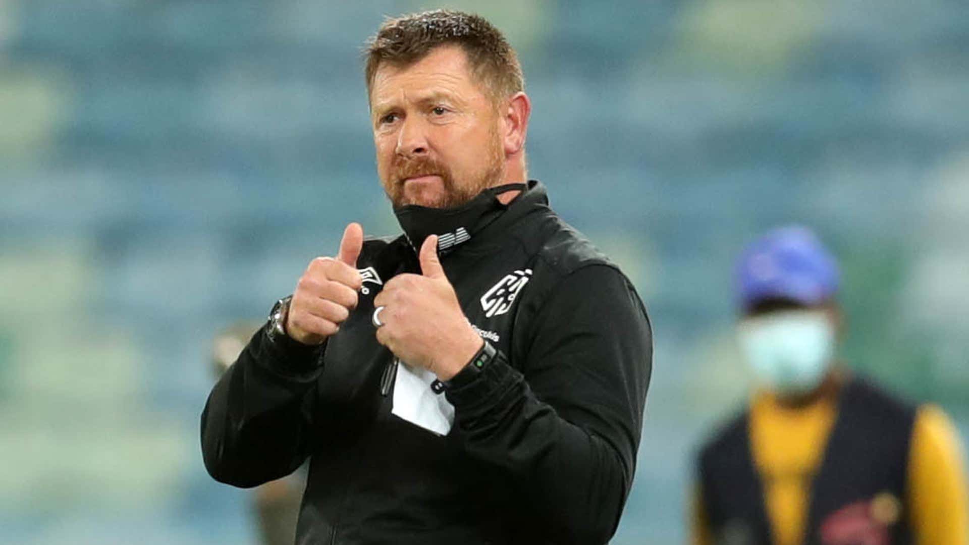 Eric Tinkler, head coach of Cape Town City.