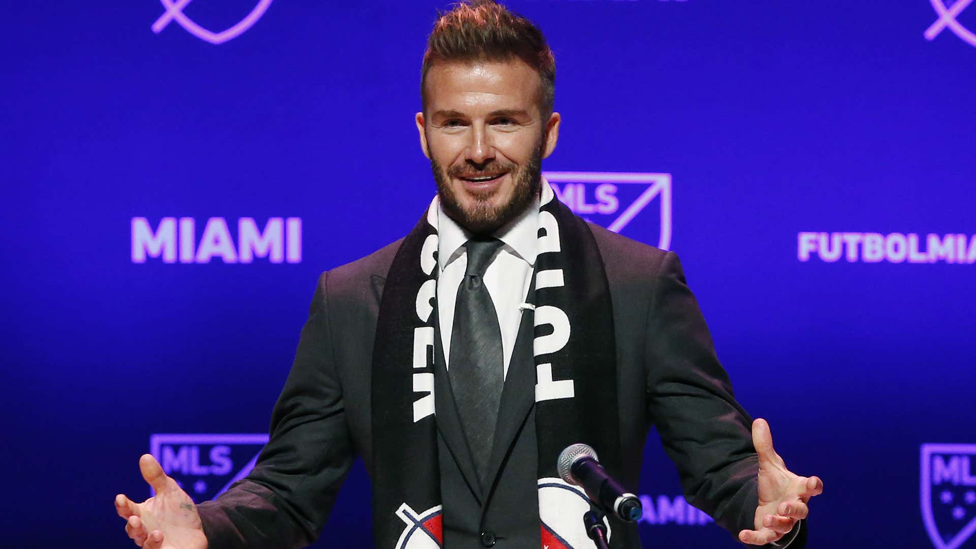 David Beckham MLS Miami 01292018