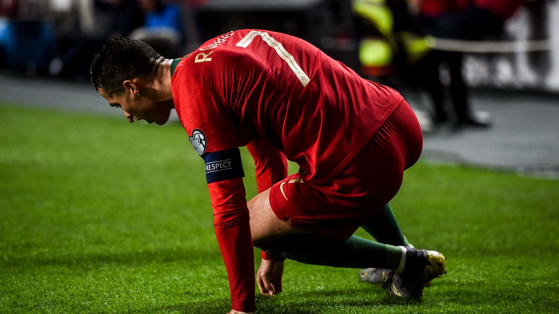 Cristiano Ronaldo, Portugal injury