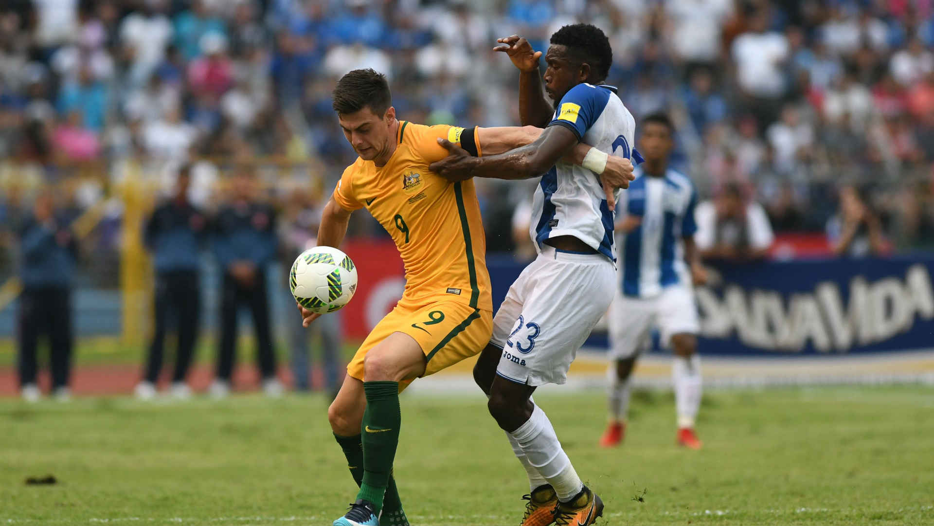 オーストラリア ホンジュラスからアウェーゴール奪えず 第1戦はスコアレス ロシアw杯大陸間プレーオフ Goal Com