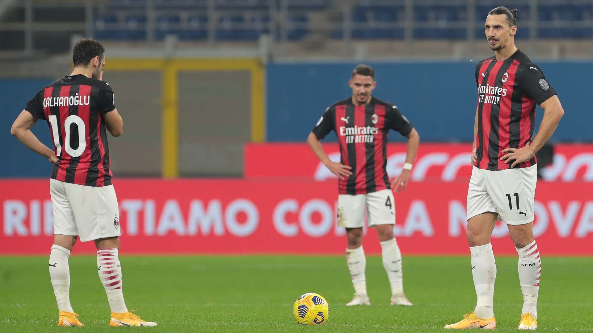 Ibrahimovic Calhanoglu - Milan Verona