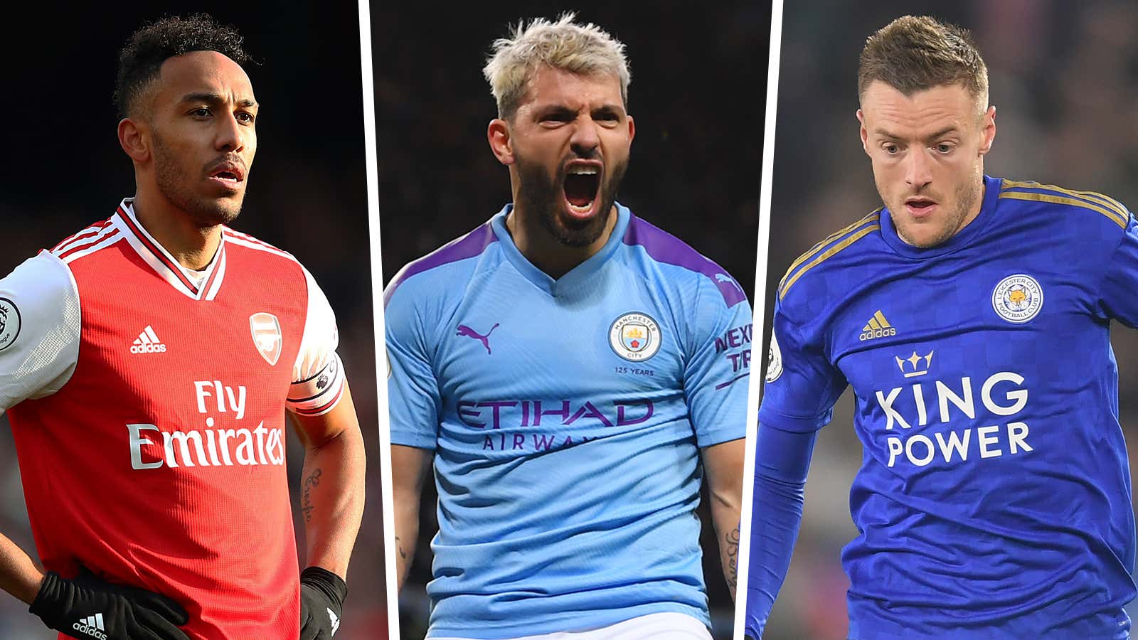 premier league top scorers 2019 20 vardy ings salah aubameyang lead the race goal com