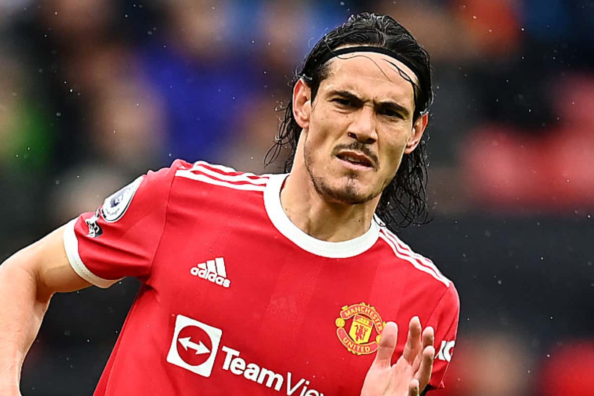 Edinson Cavani Manchester United 2021-22