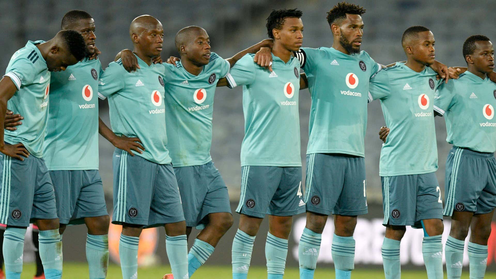 Orlando Pirates players, August 2021