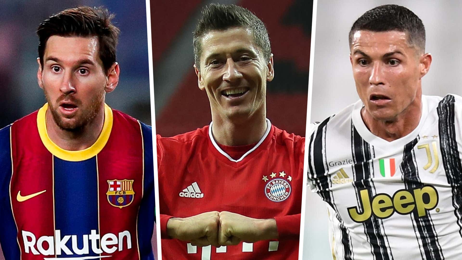 golden shoe 2020 21 lewandowski messi ronaldo and europe s top scorers goal com