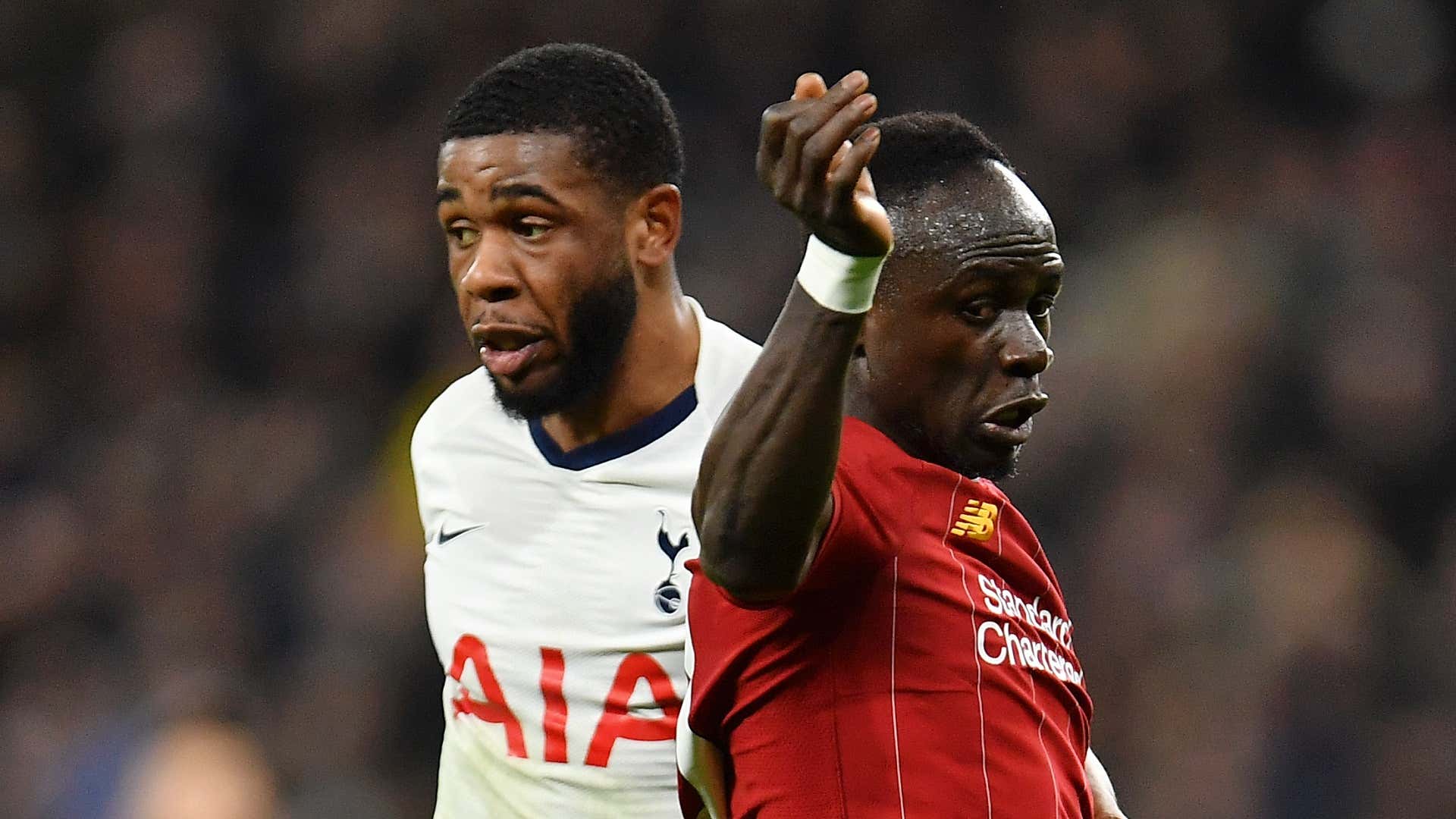 Japhet Tanganga Sadio Mane Tottenham Liverpool 2019-20
