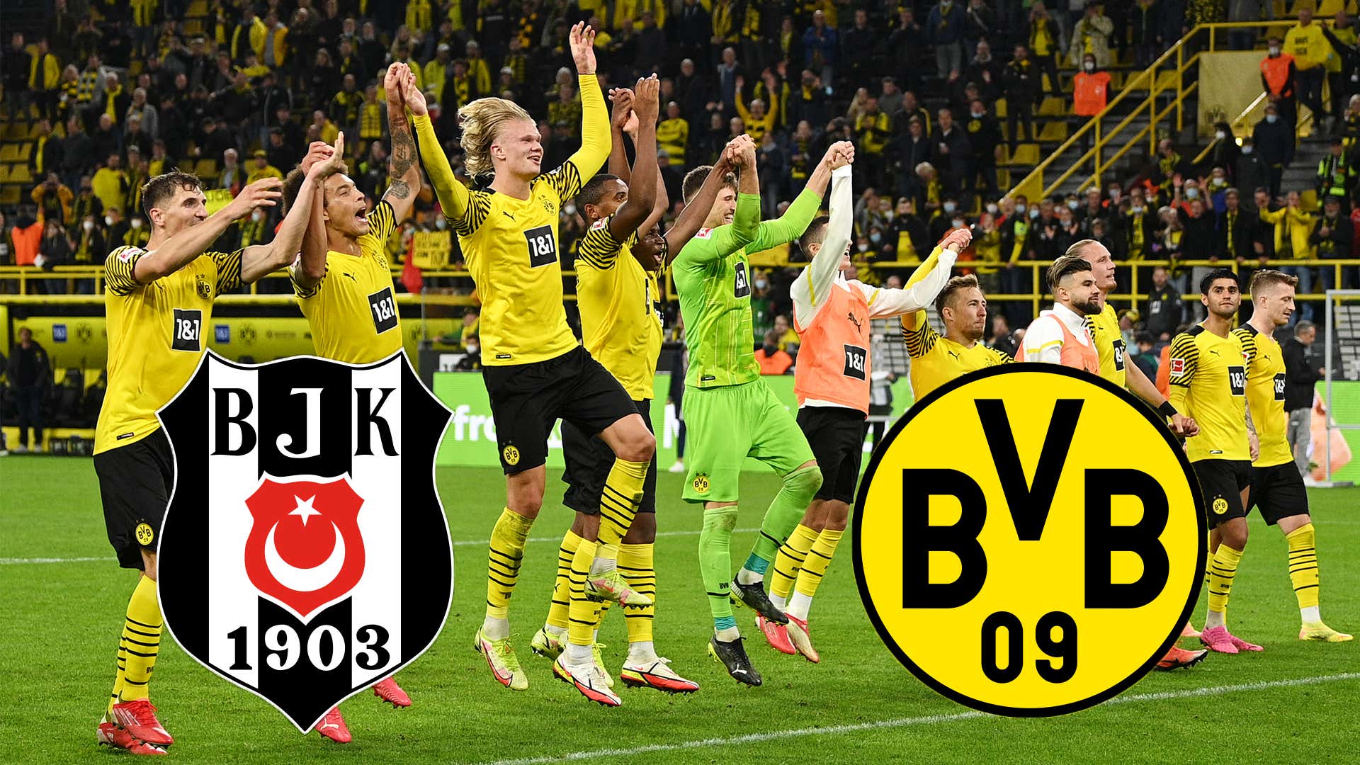 Wie streamt/zendt Besiktas vs.  BVB (Borussia Dortmund) vandaag live?  Champions League op tv en LIVE STREAM
