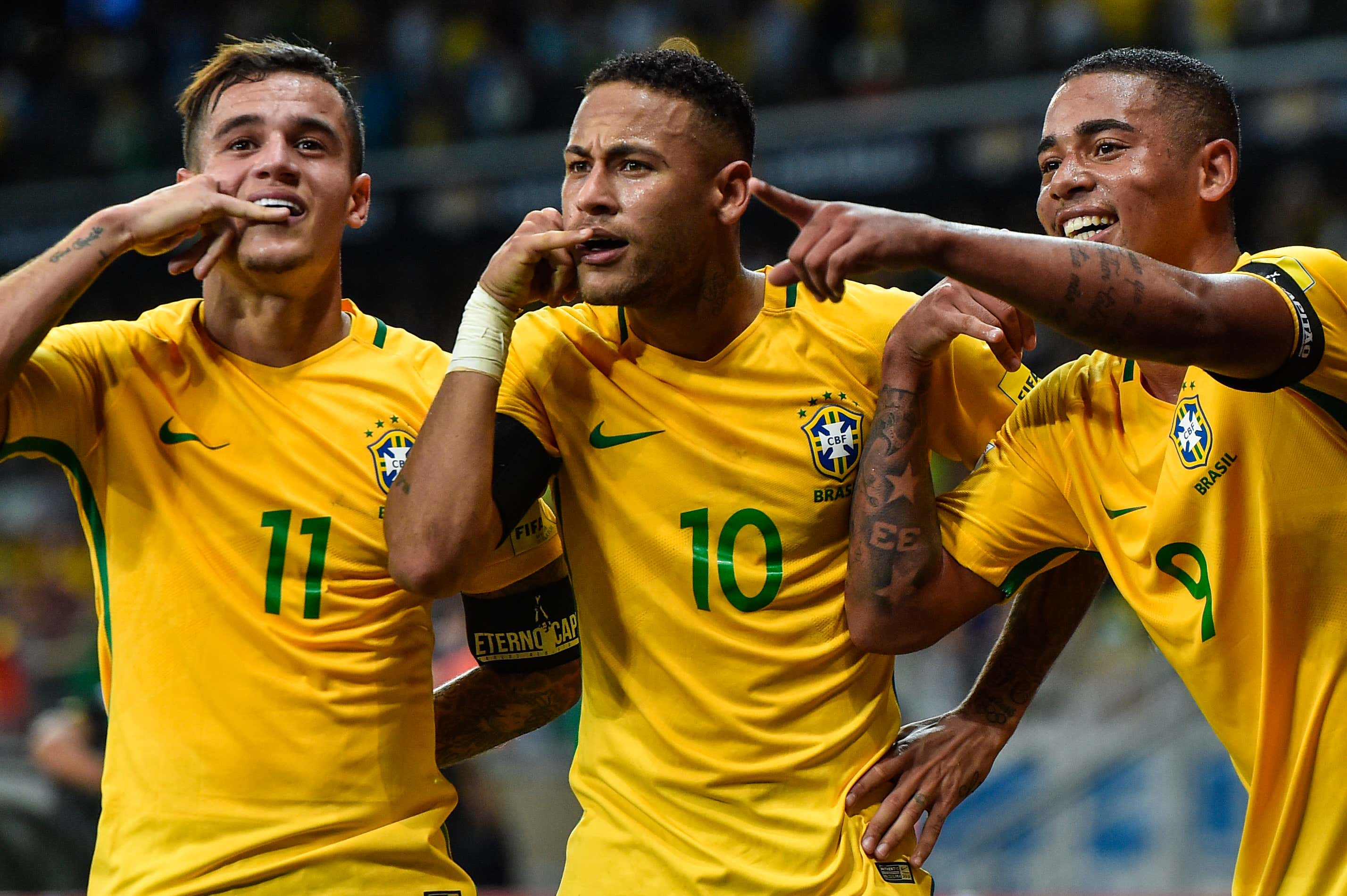 Neymar and Coutinho