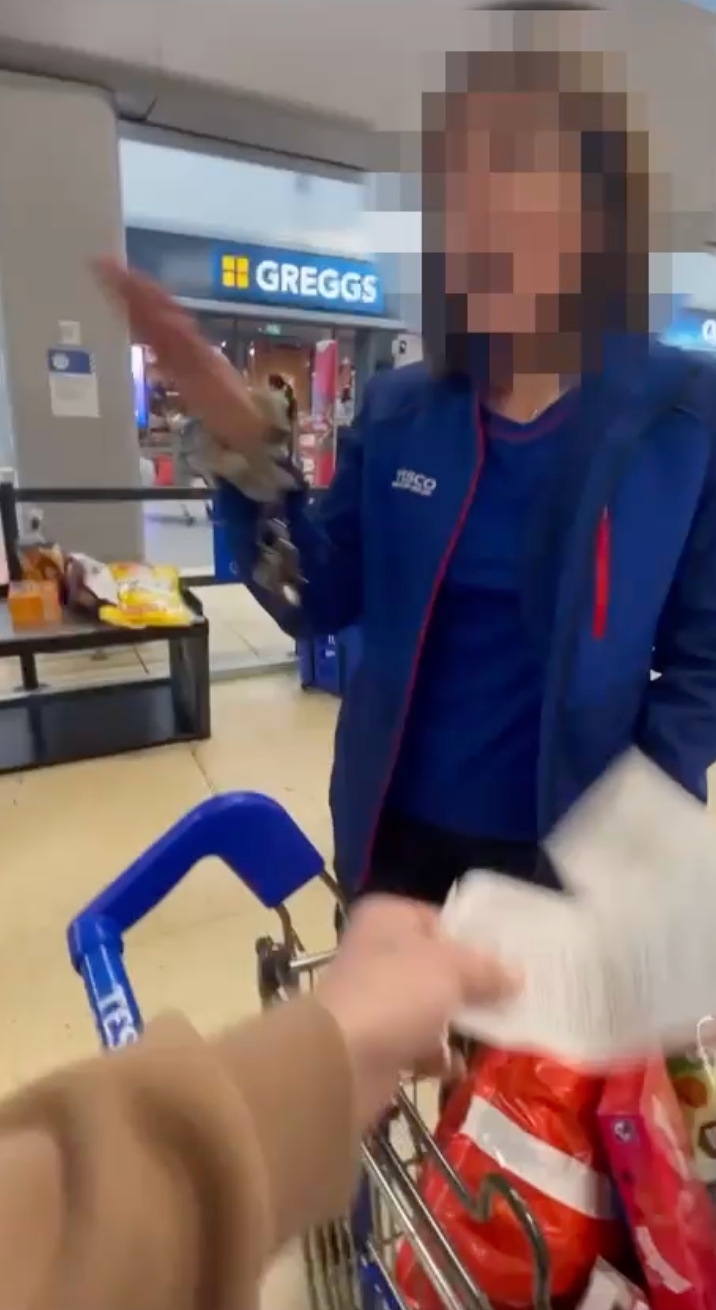 Video: Dad attempts to shop at Tesco in Wales in only boxer and