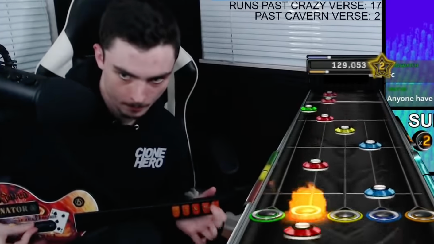 hotel california through the fire and flames clone hero