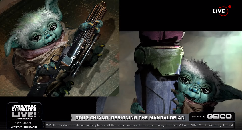 The Mandalorian' Team Reveals Ugly Baby Yoda in Early Concept