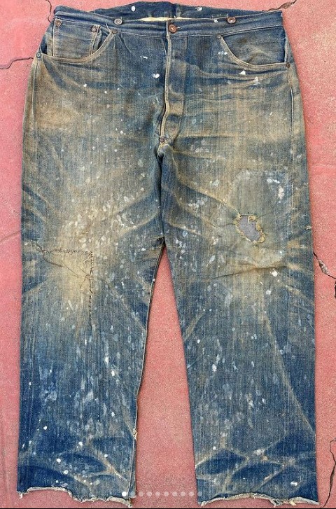 Levi's Jeans From 1800s With Original Racist Slogan Sold For £67,500 |  