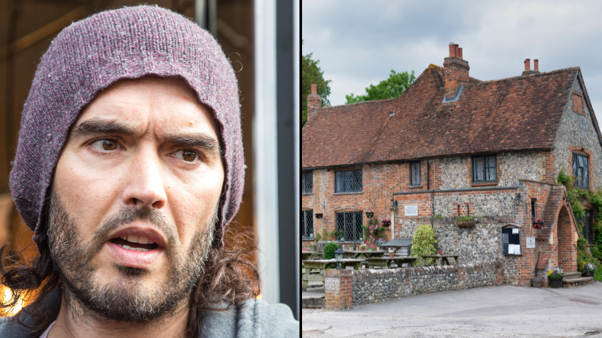 Locals furious as Russell Brand rumoured to be turning village’s only ...