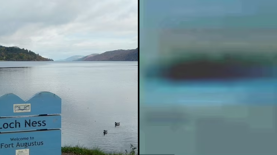 Loch Ness Monster 'spotted' in drone footage from wild camper