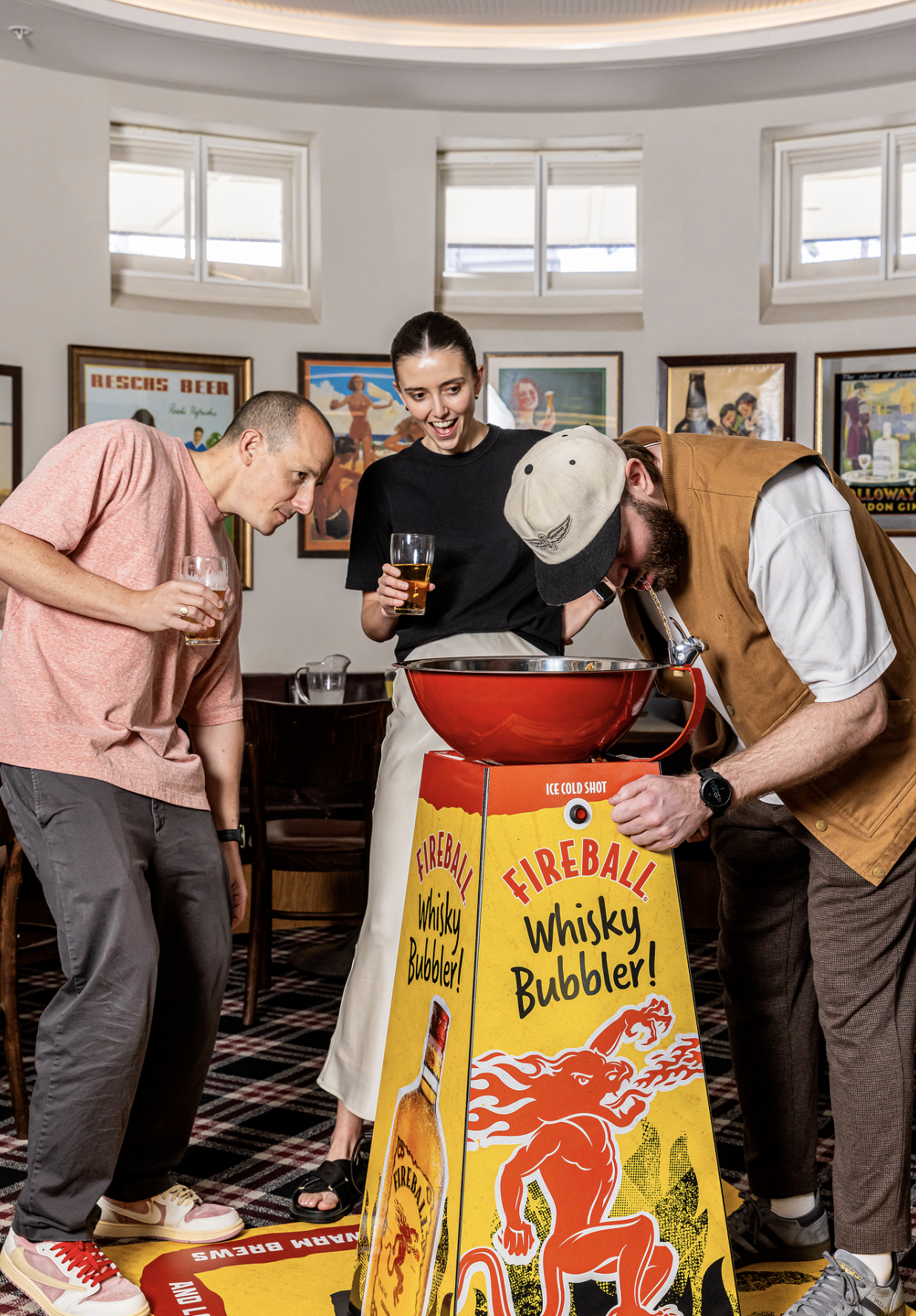 Fireball Whisky just turned a bubbler into an ice-cold shot