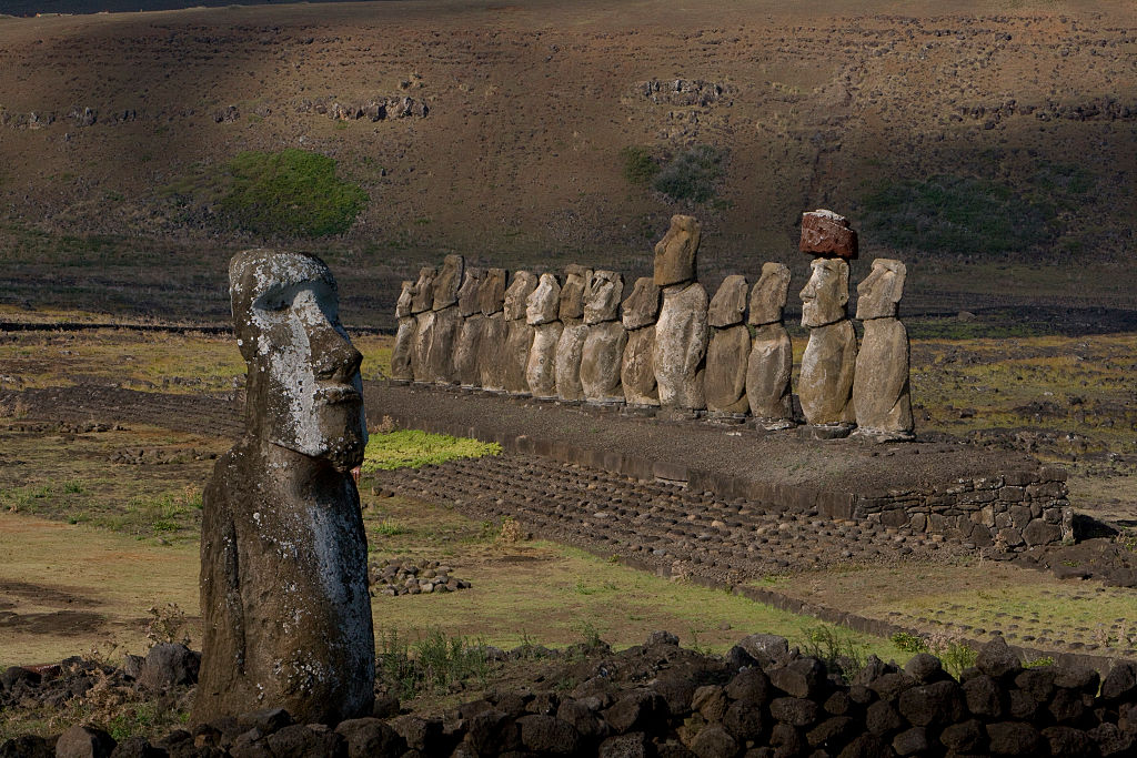 Easter Island is the lone  country  of Polynesia that has these ample  structures (Micheline Pelletier/Corbis via Getty Images)