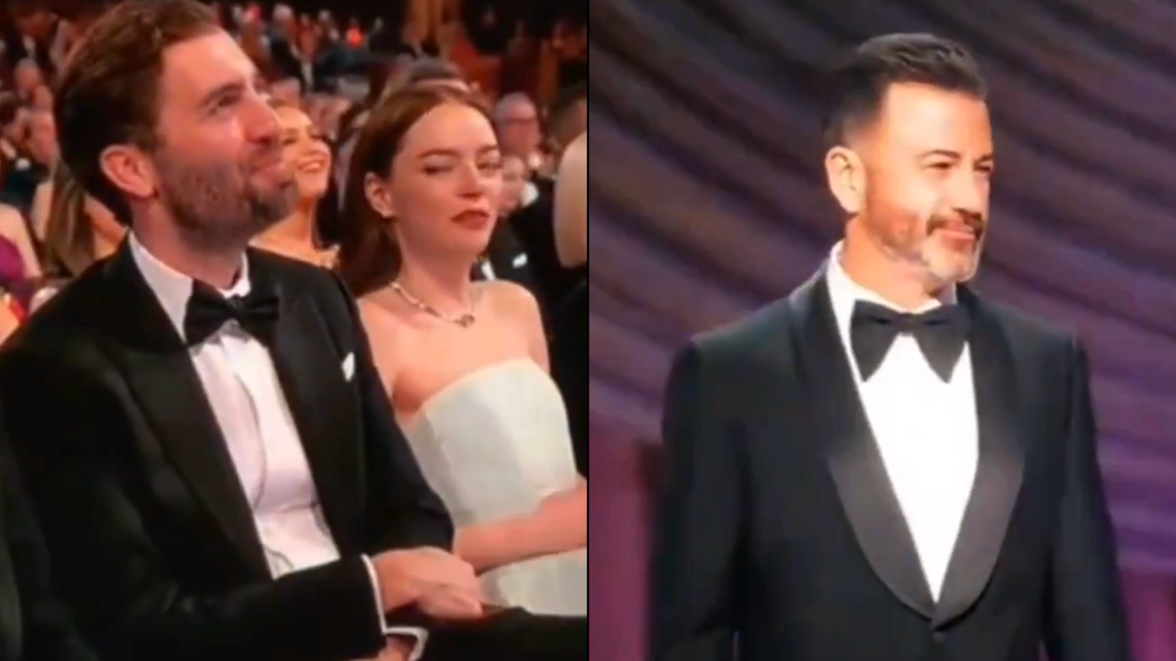 Emma Stone finally speaks out after lip-readers 'worked out' what she said about Jimmy Kimmel during Oscars