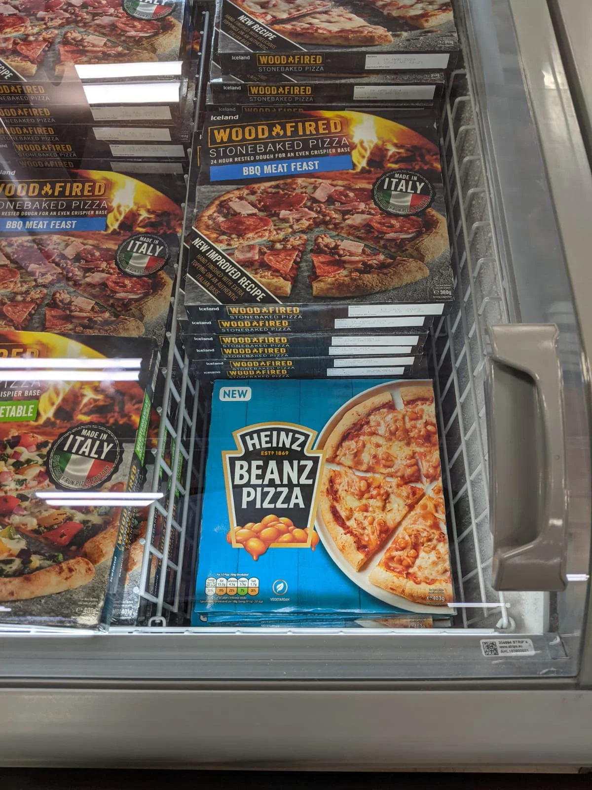 heinz baked beans pizza