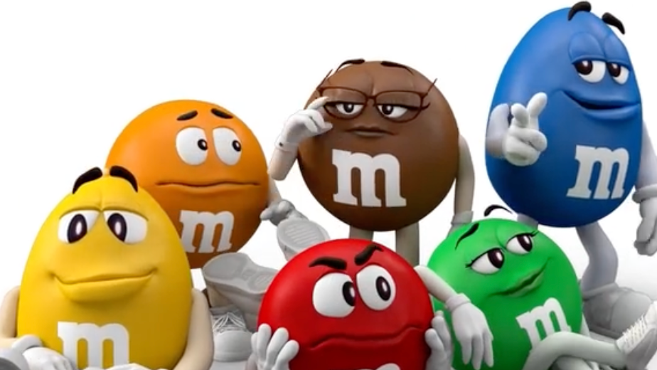 m&m characters