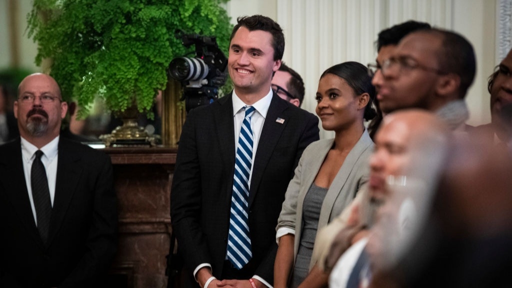 Candace Owens reacts to Charlie Kirk comments Jimmy Kimmel made about his death