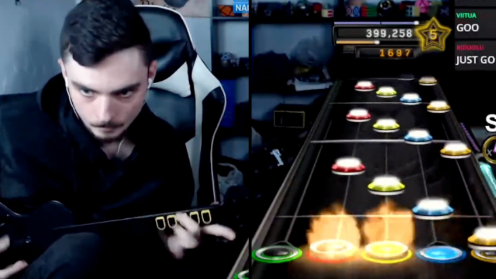 How to Beat Fire and Flames on Expert in Guitar Hero - video Dailymotion