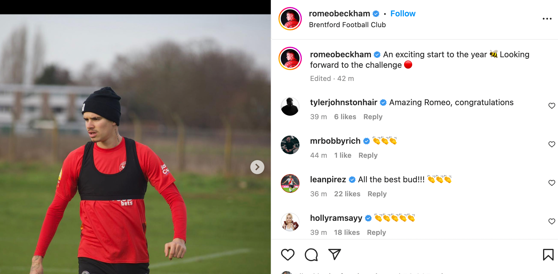 David Beckham's Son Romeo Joins Premier League B Team