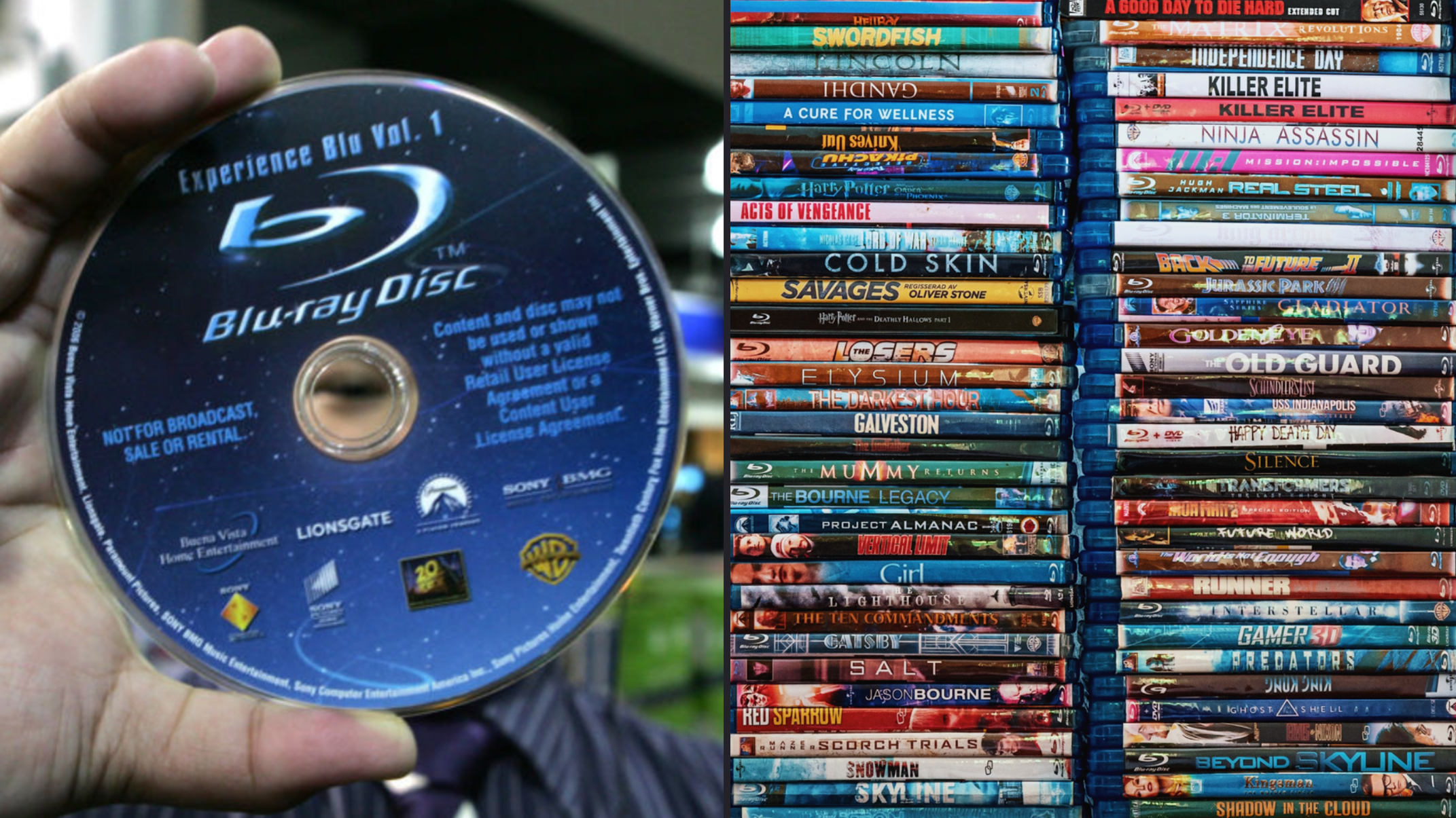 Brits told to keep hold of physical media as Blu ray movie is now