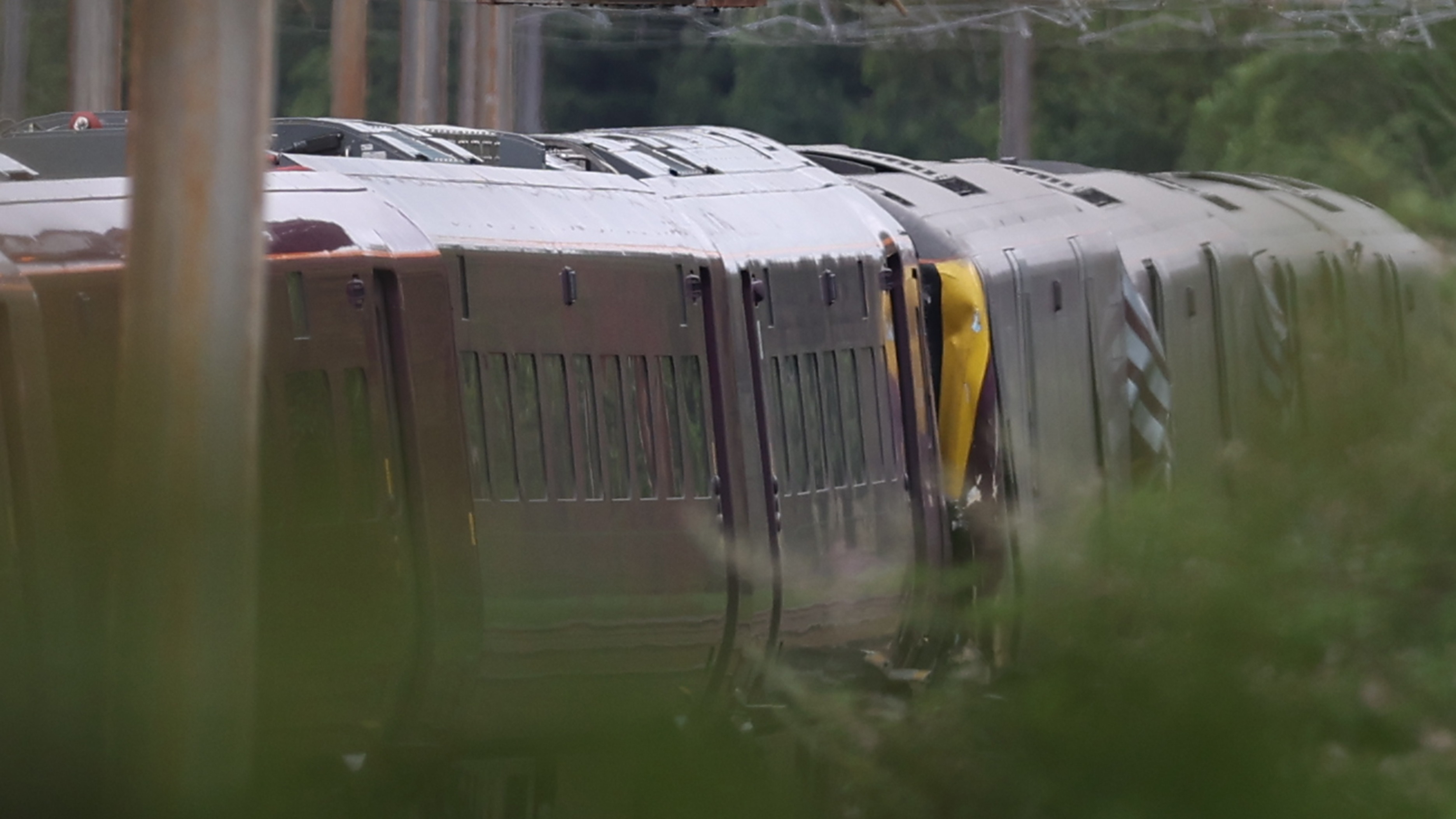 British Transport Police give update on UK train crash that killed