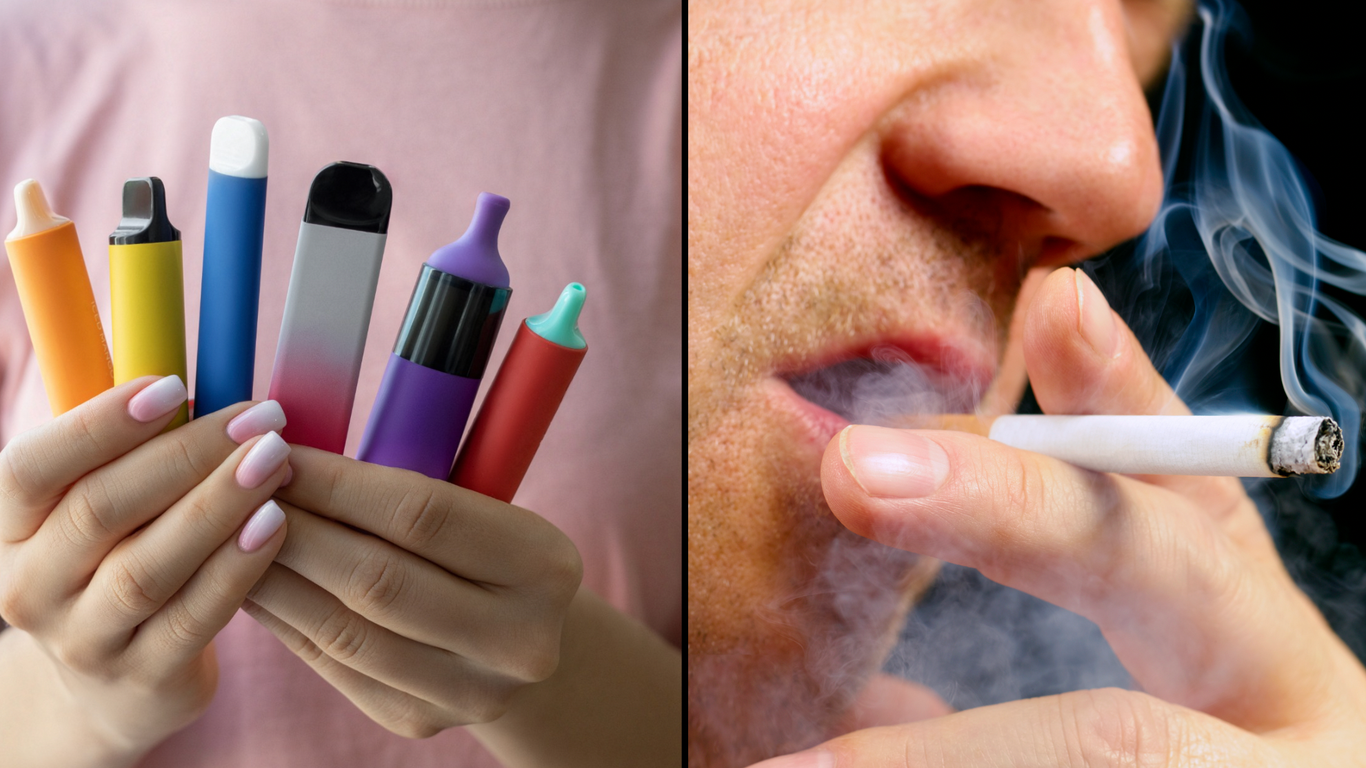 NHS reveals how many cigarettes one disposable vape is equivalent to